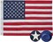 American Boat Flag 16x24 In Outdoor, Embroidered Small US Flags Double Sided Heavy Duty USA United State Flag Banner for Boating Nautical Yacht